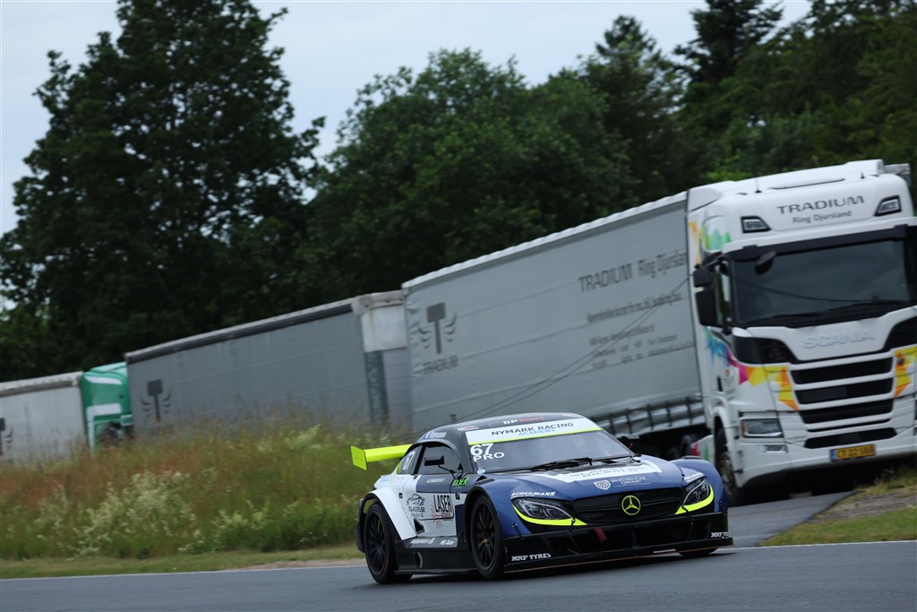 Mads Rasmussen - Nymark Racing Academy vokser ved Grand Prix Danmark.
(Foto: Motorsporten.dk)